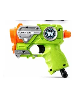 PISTOLA DE 4 BALAS BLANDAS NERF