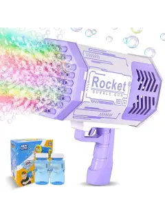 PISTOLA DE BURBUJAS DE 69 HOYOS