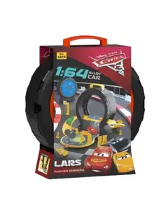 PISTA CARS CON CARRO DE METAL