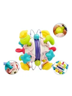 PELOTA MORDEDORA DE GOMA PARA BEBE