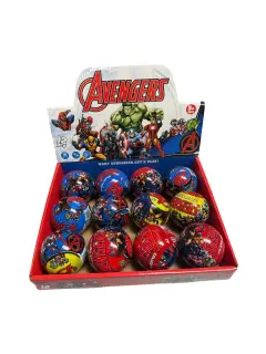 AVENGERS CAPSULA SORPRESAS PELOTA PEQUEÑA