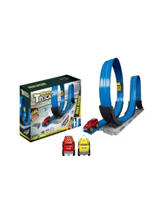 PISTA MAGNETICA PARA CARRITOS 27 PIEZAS