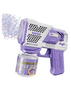 PISTOLA DEBURBUJAS DE 12 HOYOS