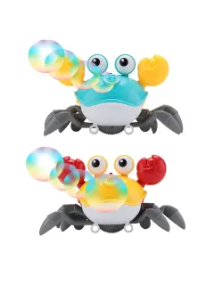 CANGREJO RECARGABLE CON BURBUJAS