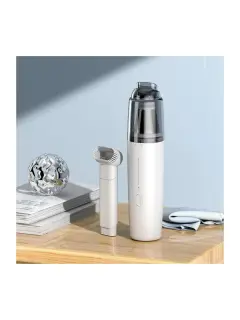 ASPIRADORA PORTÁTIL RECARGABLE CON CEPILLO