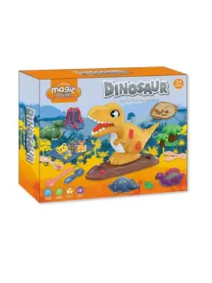 KIT DE PLASTILINA DE DINOSAURIO