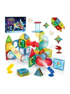 BLOQUES DE CONSTRUCCIÓN MAGNETICO 80 PIEZAS