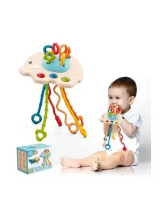 JUGUETE SENSORIAL PARA BEBE EN FORMA DE ELEFANTE