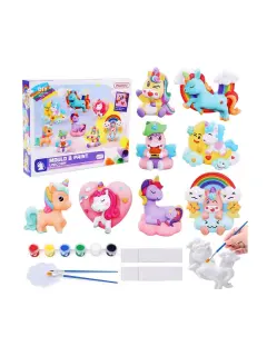 FIGURAS DE YESO PARA PINTAR UNICORNIO