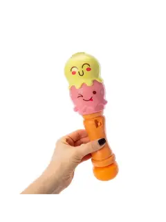 BURBUJERO EN FORMA DE HELADO