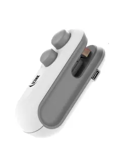 MINI SELLADORA Y CORTADORA DE BOLSAS RECARGABLE