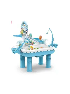 MESA DE ESQUI Y PESCA DE PINGÜINOS 2 EN 1