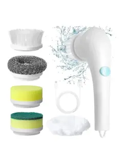 CEPILLO DE LIMPIEZA RECARGABLE 5 EN 1