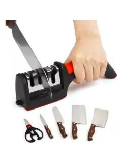 AFILADOR DE CUCHILLOS 4 EN 1