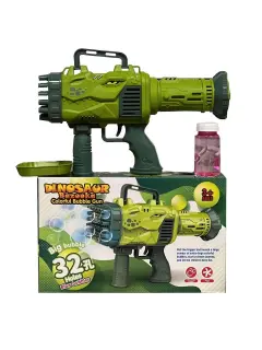 PISTOLA DE BURBUJAS DE  32 HOYOS