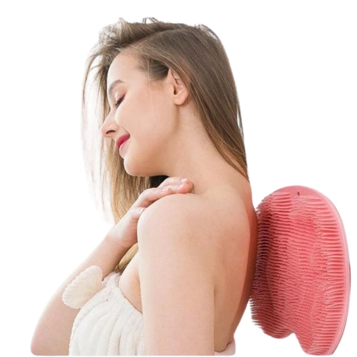 MASAJEADOR DE SILICONA PARA EL BAÑO